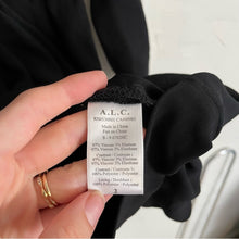 Load image into Gallery viewer, ALC Tolan Draped Wrap Long Sleeve Tuxedo Mini Dress (2)
