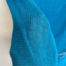 Load image into Gallery viewer, Veronica Beard Kellen Twist-Front Sleeveless Linen Knit Top (Medium)
