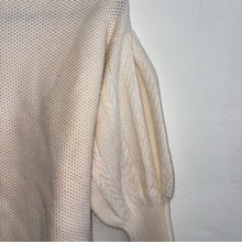 Load image into Gallery viewer, Jonathan Simkhai Wool Cable Knit Puff Sleeve Mock Neck Sweater (Small)

