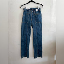 Load image into Gallery viewer, NWT Judy Blue High Waist Elastic Waist Vintage Straight Jeans (0) or (24)
