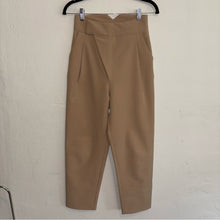 Load image into Gallery viewer, ADAY Portfolio Crossover Tailored High Rise Tapered Trouser Pants (XS)
