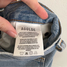 Load image into Gallery viewer, AGOLDE Pinch Waist High Rise Kick Cropped *No Pocket* Jeans (32)

