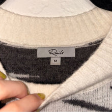 Load image into Gallery viewer, Rails Lana Wool Cashmere Tiger Print Crewneck Sweater (Medium)
