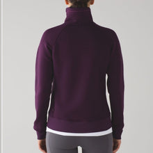 Load image into Gallery viewer, Lululemon Kick the Cold Funnel Neck Full-Zip Darkest Magenta Jacket (2) or (XS)
