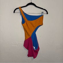 Load image into Gallery viewer, NWT Solid &amp; Striped Claudia Reversible One Shoulder Cutout One Piece Swimsuit (XS)
