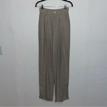Load image into Gallery viewer, Ronny Kobo Ginevra High Rise Pleated Cuffed Trousers (Small)
