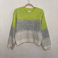 Load image into Gallery viewer, Anthropologie Maeve Neon Gradient Crewneck Sweater (Small)
