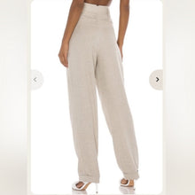 Load image into Gallery viewer, Ronny Kobo Ginevra High Rise Pleated Cuffed Trousers (Small)
