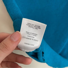 Load image into Gallery viewer, Veronica Beard Kellen Twist-Front Sleeveless Linen Knit Top (Medium)
