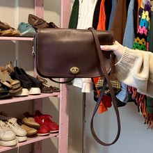 Load image into Gallery viewer, Coach Vintage Leather Crossbody Penny Pocket Purse
