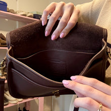 Load image into Gallery viewer, Coach Vintage Leather Crossbody Penny Pocket Purse
