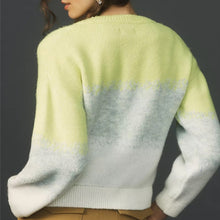 Load image into Gallery viewer, Anthropologie Maeve Neon Gradient Crewneck Sweater (Small)
