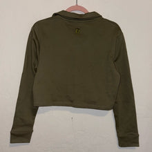 Load image into Gallery viewer, NWT Recess Pickleball Hartford Crop Polo Cropped Pullover Sweatshirt (Small)
