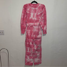 Load image into Gallery viewer, LoveShackFancy Paca Tie Dye Balloon Sleeve Full Length Coveralls Jumpsuit (0)
