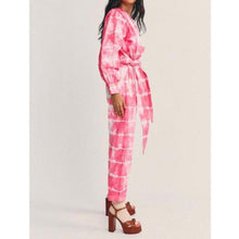 Load image into Gallery viewer, LoveShackFancy Paca Tie Dye Balloon Sleeve Full Length Coveralls Jumpsuit (0)

