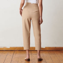 Load image into Gallery viewer, ADAY Portfolio Crossover Tailored High Rise Tapered Trouser Pants (XS)
