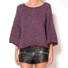 Load image into Gallery viewer, Free People Under Your Spell 3/4 Sleeve Oversized Slouchy Sweater (XS)
