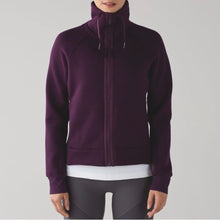 Load image into Gallery viewer, Lululemon Kick the Cold Funnel Neck Full-Zip Darkest Magenta Jacket (2) or (XS)
