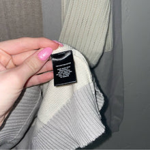 Load image into Gallery viewer, Lafayette 148 Patchwork Neutral Cotton Crewneck Sweater (Medium)
