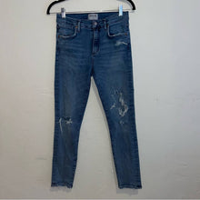 Load image into Gallery viewer, Agolde Sophie Spell Cropped Distressed Skinny Jeans (27)
