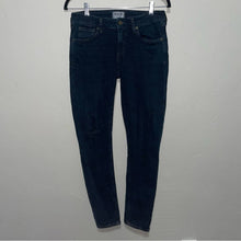 Load image into Gallery viewer, Agolde Lara Skinny Distressed Dark Wash Low Rise Jeans (29)
