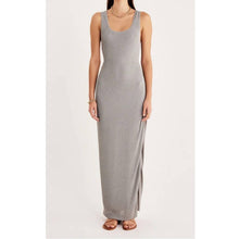 Load image into Gallery viewer, NWT Rumer Rosa Stripe Cutout Back Slit Side Maxi Dress (Medium)
