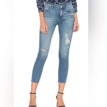 Load image into Gallery viewer, Agolde Sophie Spell Cropped Distressed Skinny Jeans (27)
