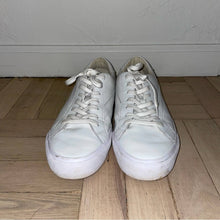 Load image into Gallery viewer, Madewell White Leather Sidewalk Low-Top Sneakers (W10)
