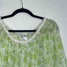 Load image into Gallery viewer, Poupette St. Barth Floral Crochet Off-The-Shoulder Long Sleeve Mini Dress (2)
