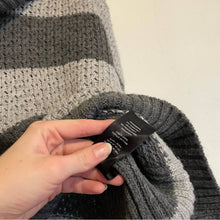 Load image into Gallery viewer, Alice + Olivia Rya Wool Blend Striped Turtleneck Funnel Neck Sweater (Small)
