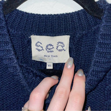 Load image into Gallery viewer, Sea New York Layered Sweater Vest Flowy Wool Silk Midi Dress (XS)
