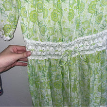Load image into Gallery viewer, Poupette St. Barth Floral Crochet Off-The-Shoulder Long Sleeve Mini Dress (2)

