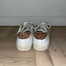 Load image into Gallery viewer, Madewell Sidewalk Low Top Leather Calf Hair Sneakers (W9.5)

