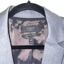Load image into Gallery viewer, J. Crew 1035 Super 120’s Tall 100% Wool Single Button Blazer Jacket (8) Tall
